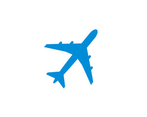 airplane icon vector