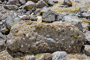 Polymictic conglomerate of volcanic origin