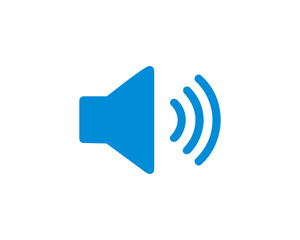 Speaker icon vector