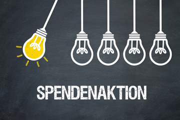 Fototapeta premium Spendenaktion