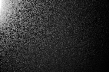 texture of the surface lit from the side