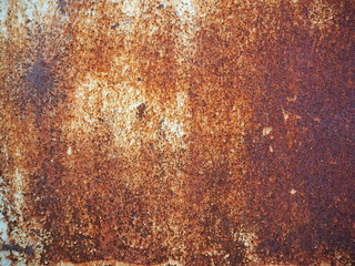 texture of rusty metal