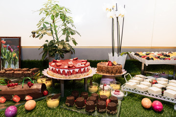 Food Buffet Catering Dining Eating Party Sharing Concept