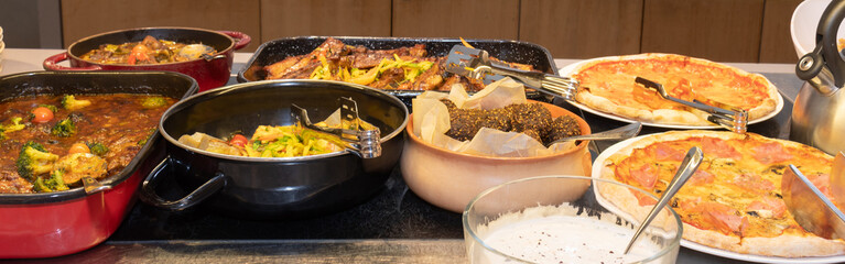 Food Buffet Catering Dining Eating Party Sharing Concept