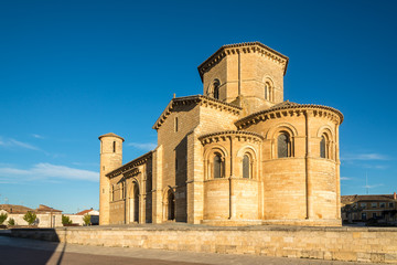 View at the Church of San Martin in Fromista - Spain