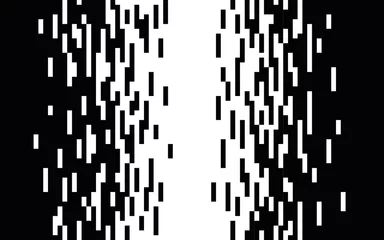 Behang Snelheidslijnen Naadloze verlooppatroon Vectortextuur Snel effectontwerp Zwarte elementen op witte achtergrond © yuravector