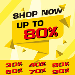 clearance sale discount promotion of the year