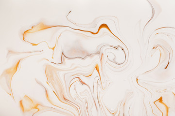 Caramel dynamic and fluid raster texture. Abstract acrylic paints mixt color background. Dyeing,...