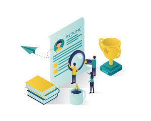 searching for candidate isometric illustration, we are hiring isometric illustration