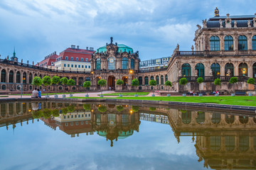 Naklejka premium Zwinger palace in Dresden, Saxony, Germany