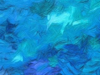 Obraz premium Large watercolor paint strokes on canvas. Simple modern art drawing. Multicolored background in oil painting style. Energy of bright colors. Hand made acrylic abstraction. Surreal impressionism print.