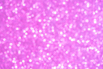 Sparkling Glitter bokeh Background with light.
