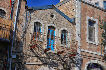 facade of an old building