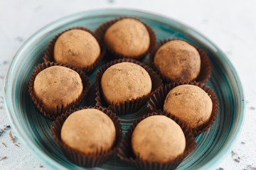 Raw Vegan Handmade Chocolate with nuts and dried