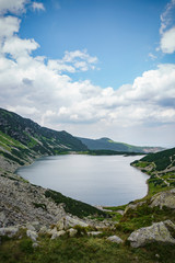 Mountain lake in Tatra mountains, Poland
