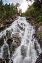 Gerber waterfall in the Pyrenees.