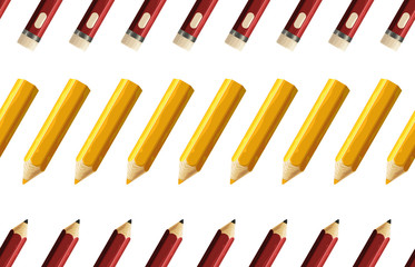 Back to school pattern.