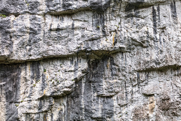 Rock formation in the mountains as a background