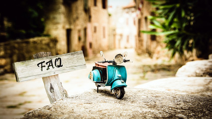 Street Sign to FAQ