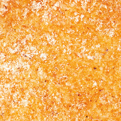 Rosy crust as an abstract background