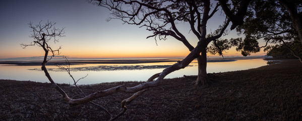 Nudgee Beach Dawn Panorama