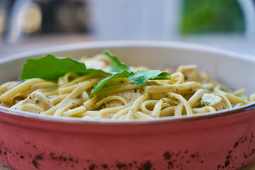 Delicious Italian Pasta on The Table
