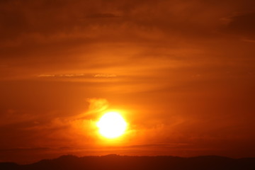いつかの夕日