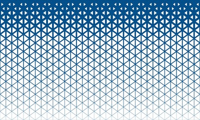 Abstract polygon blue and white graphic triangle pattern. Vector graphic background.