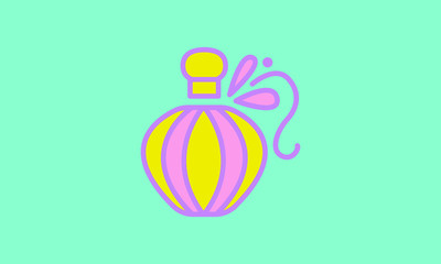 Web line icon. Perfume