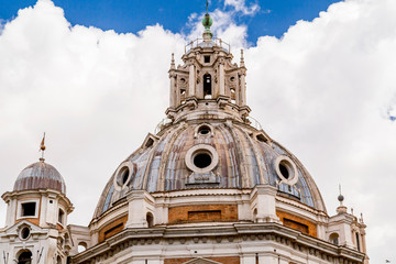 Santa Maria di Loreto and Chiesa del Santissimo Nome di Maria al Foro Traiano