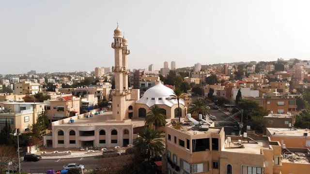 Mahmood Mosque in the Ahmadiyya Muslim Community, Kababir, Haifa, Israel.
