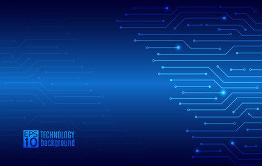 High-tech technology background texture. Circuit board minimal pattern. Science vector illustration. Abstract digital modern concept style.
