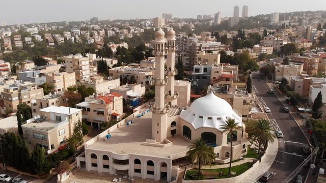 Mahmood Mosque in the Ahmadiyya Muslim Community, Kababir, Haifa, Israel.