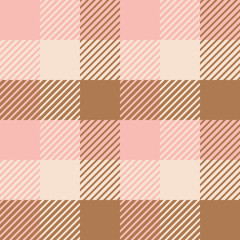 Plaid or tartan vector is background or texture in many color