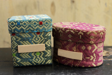 photo of unique box for gift