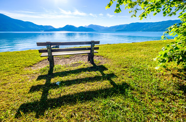 walchensee lake in bavaria