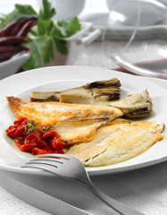 receta gourmet con pescado
