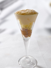 Copa de helado de avellana