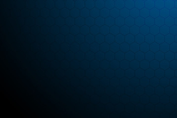 abstract metallic blue black frame layout modern tech design template background - Vector