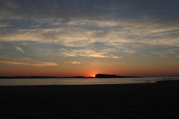 Fototapeta premium Popham Beach, Maine