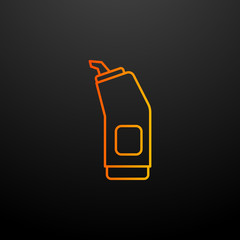 Ketchup pot nolan icon. Elements of fast food set. Simple icon for websites, web design, mobile app, info graphics