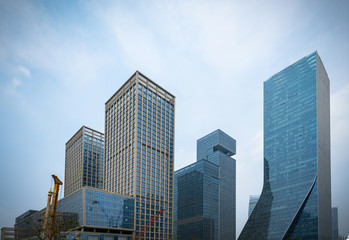 Obraz premium The skyscraper is in shenzhen, China