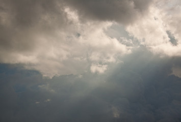 Obraz na płótnie Canvas Gewitterwolken