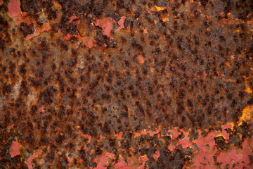 Rusty metal grunge rough vintage weathered dirty distressed texture background resource