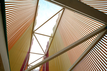 Beautiful steel frame building