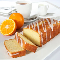 Orange Butter Loaf Cake