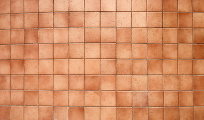 Brown  block brick  horizontal rectangle pattern  space  for texture wallpaper background backdrop