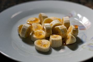 bananas on a plate