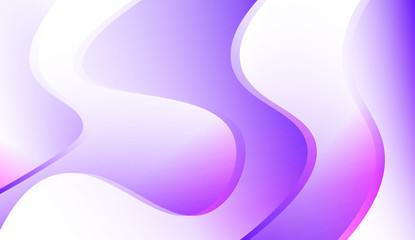 Creative Background With Wave Gradient Shape. For Your Design Wallpapers Presentation. Colorful Vector Illustration.