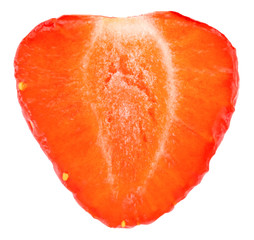 Strawberry isolated on white background. Clipping Path